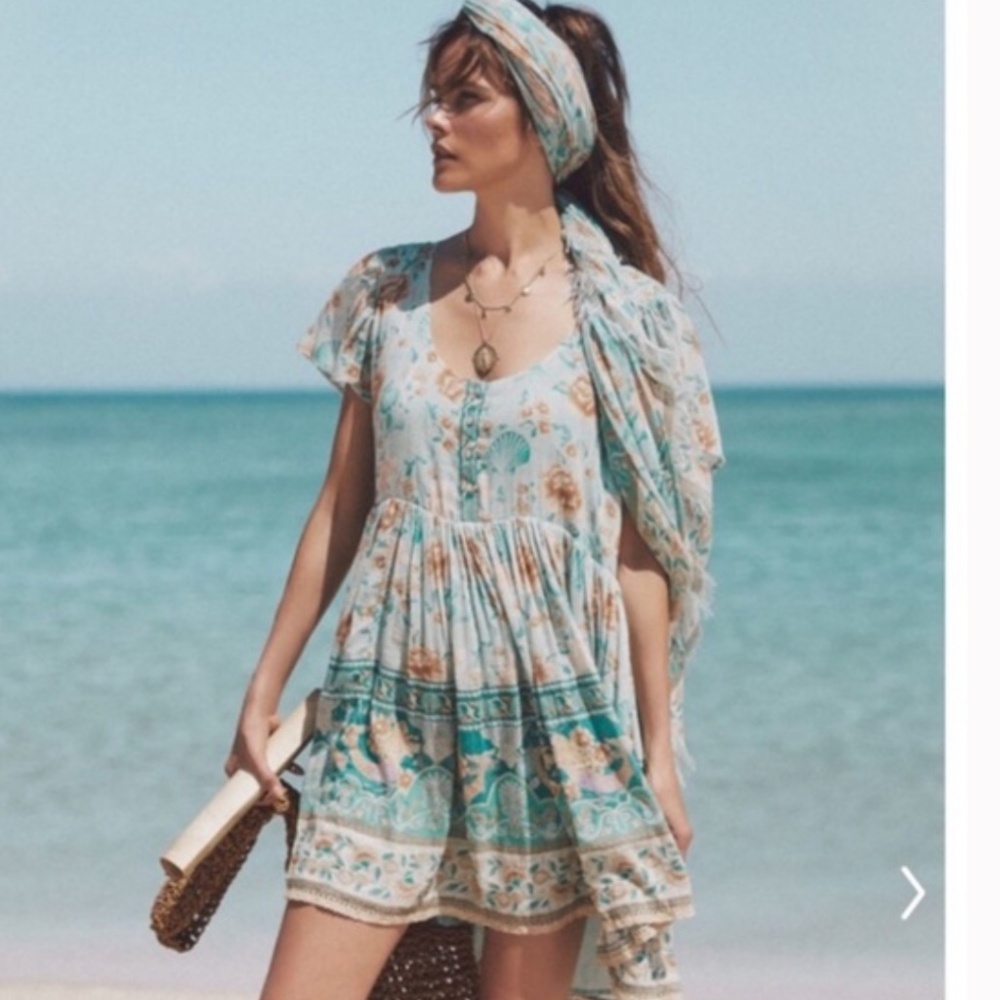 Spell and the Gypsy Seashell mini Dress size xs - Picture 3 of 10